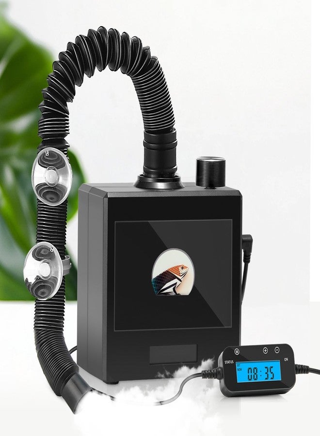 DAOTAILI Reptile Fogger Humidifier for Glass Terrariums, Auto-Refill Misting System with Timer, Suitable for Reptiles/Amphibians/Grow Tents - Image 1